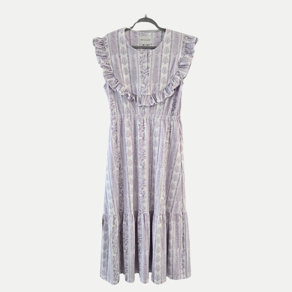 Smith & Quinn Loretta Dress In Lavender Haze Sz L NWT